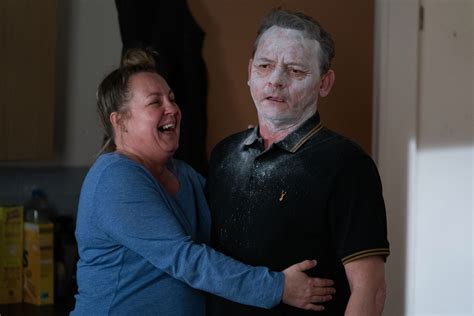 Eastenders Billy Mitchell Gets A Face Full Of Flour As Jealous Mitch Vents Over His New Romance
