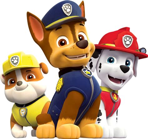 Paw Patrol Chase Marshall Png