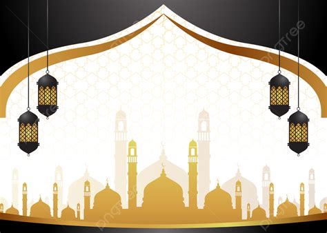 Ramadan Kareem Islamic Background Banner With Ramadhan Lantern Andm