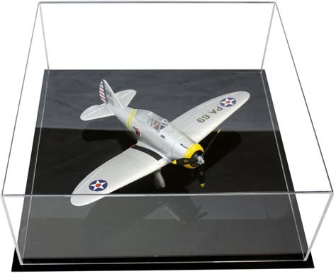Clear Acrylic Model Airplane Display Case Better Display Cases