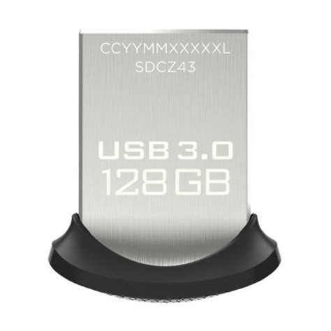 Sandisk Ultra Fit 128gb Usb 30 V2 Sdcz43 128g Gam46 Μνημες Usb Per