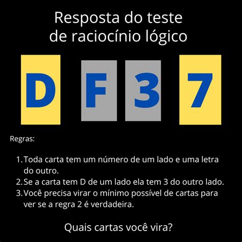 Teste De Raciocinio E Logica