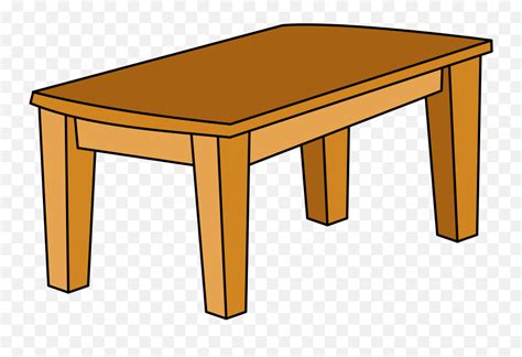 Free Cartoon Table Png Download Mesatable Clipart Png Free