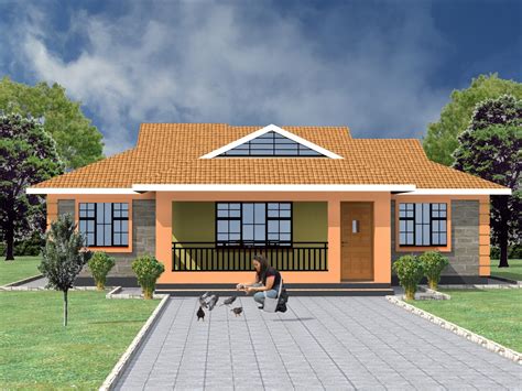 You can find best designs from our updated collection. simple 3 bedroom house plans in kenya |HPD Consult