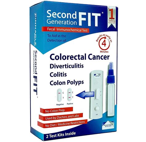 Buy Second Generation Fit Fecal Immunochemical Test For Colorectal Cancer 2 Online At Low