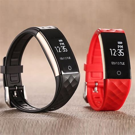 Eutukey S2 Smart Wristband Heart Rate Monitor Ip67 Sport Fitness Bracelet Tracker Smart Band