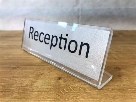 Desk Signs Reception Signs Simply Pop On Your Desk When You Pop Out