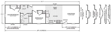 Floor Plan For 1976 14x70 2 Bedroom Mobile Home Mobile Home Floor