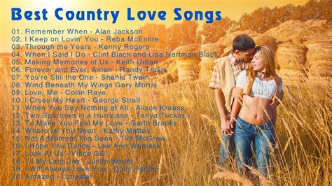 Randy travis doesn't mince words in this warhorse of a wedding song, making clear his commitment to always love his wife and remain faithful. Best Country Love Songs - Great Country Love Songs ...