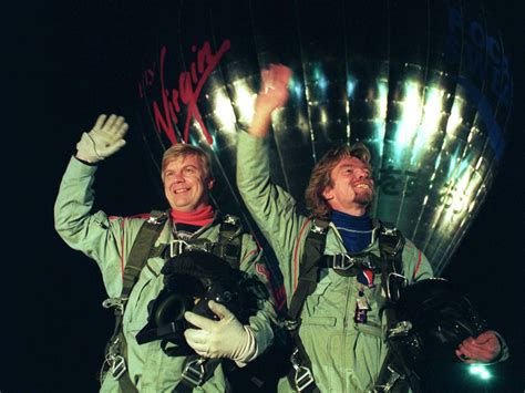 The hot air balloon drifts towards oncoming traffic on the road in arizona. Richard Branson's Favourite Way To Travel Is Hot-Air ...