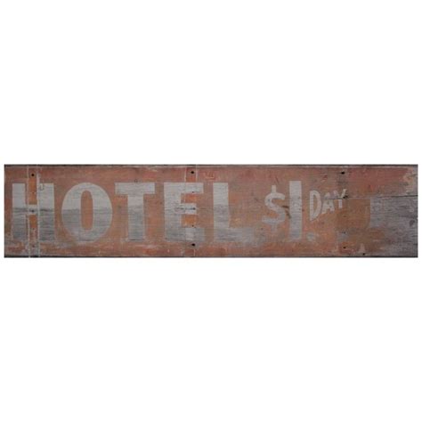 Antique Wooden Hotel Sign Antiques Pub Signs Hotel