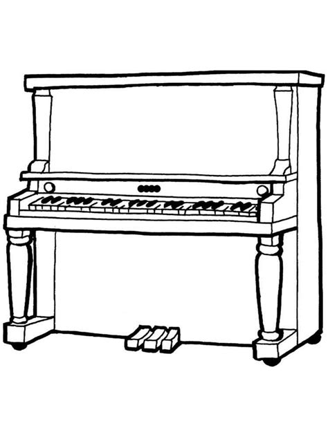 Klaviertastatur klaviatur zum ausdrucken pdf : Malvorlagen Klavier - Ausmalbilder Kostenlos zum Ausdrucken