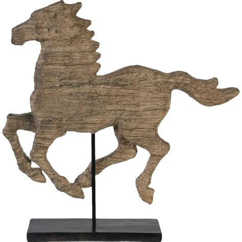 Wood Horse Figurine Horse Decor Horse Figurine Horse Sculpture