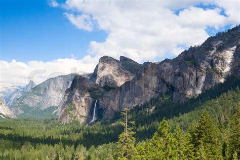 The Typical View Of The Yosemite Valley Stock Image Colourbox