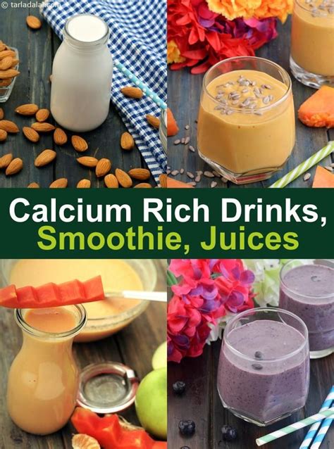 Advertisement | page continues below 43 Calcium Rich Smoothies Drinks Recipes : Calcium Rich ...