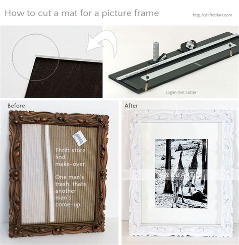 How to cut the beveled mat: How to cut a mat for a photo frame