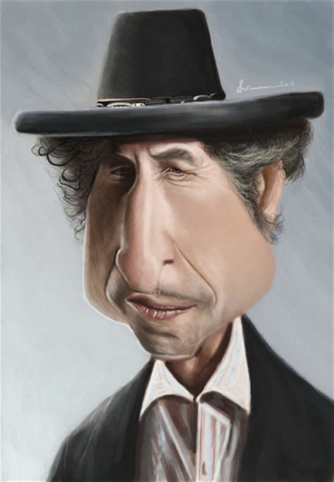 Bob Dylan By Jonesmac2006 Famous People Cartoon Toonpool