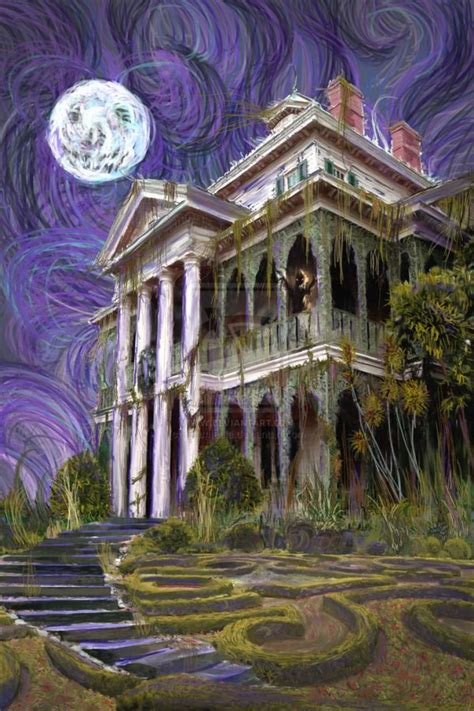 13 Great Pieces Of Haunted Mansion Fan Art Neatorama