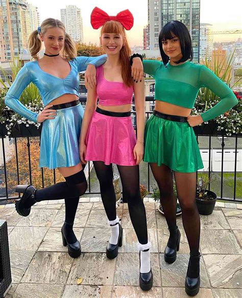 Riverdale Actors Dressed As The Powerpuff Girls