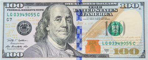 Dollar New Banknote Bank One Wages Design Currency Paper