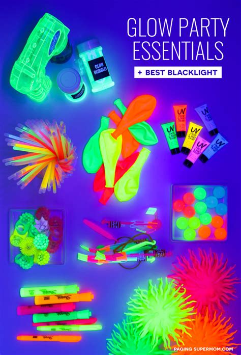 Glow Party Ideas Ultimate Guide How To Throw A Black Light Party