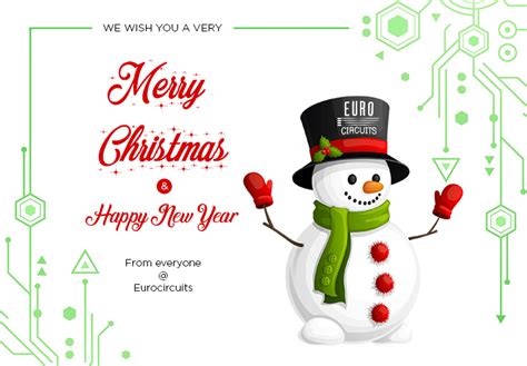 Eurocircuits Wishes You A Merry Christmas And A Happy New Year