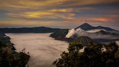 Mount Bromo Bei Sonnenaufgang Foto And Bild Asia Indonesia Landschaft