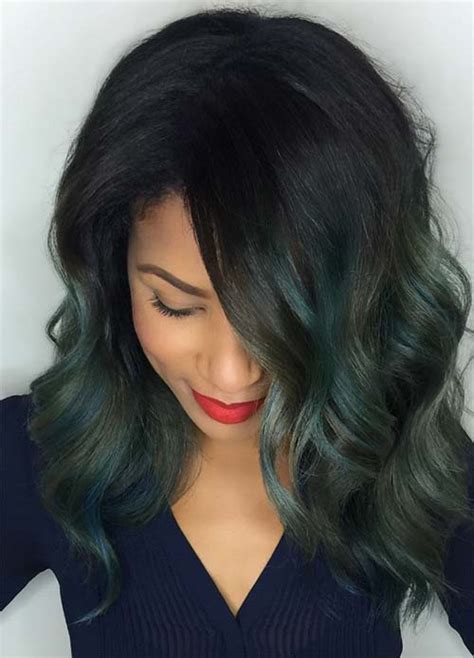 Green hair is trendy and artsy, and you can incorporate it in various hair coloring techniques. 100 Dark Hair Colors: Black, Brown, Red, Dark Blonde ...