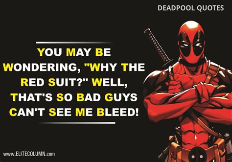 defeating boss you have died of dysentery!. 10 Deadpool Quotes To Leave You Laughing Out Loud ...