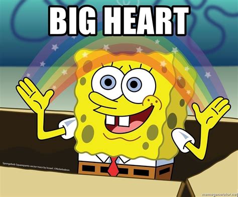Spongebob Heart Meme 25 Best Memes About Heart Meme Edits Heart Meme