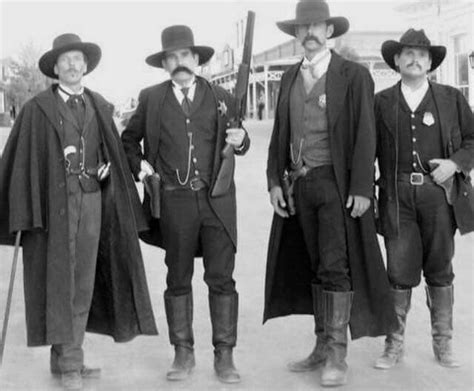 Doc Holiday Wyatt Earp Virgil Earp And Morgan Earp Tombstone Arizona