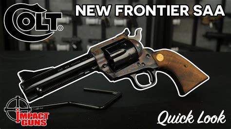 Colt New Frontier Single Action Army Quick Look Youtube