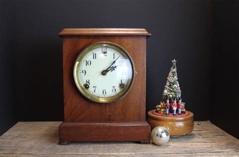 Antique Elegant Sessions Clock // Mantle Wind up // Working With Bells