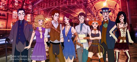 Tales Of Takao Character Designs By Punkypeggy On Deviantart