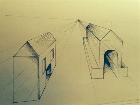 One Point Perspective Drawing Practice Warehouse Of Ideas