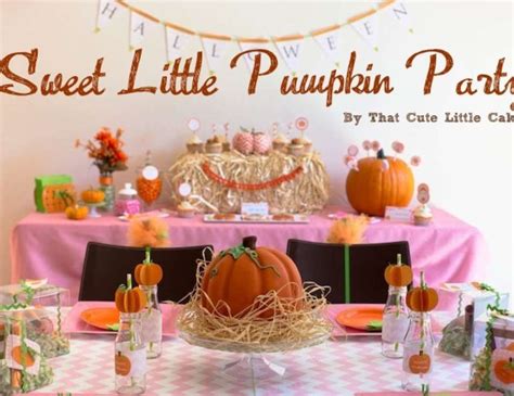 Halloween Fall Thanksgivingfall Sweet Little Pumpkin Party Catch