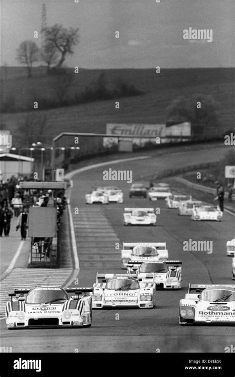 The Start Of 1000 Km Mugello 1985 Italy Stock Photo Alamy