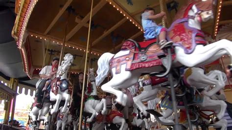 Castle Carrousel In Low Angle Tokyo Disneyland Youtube