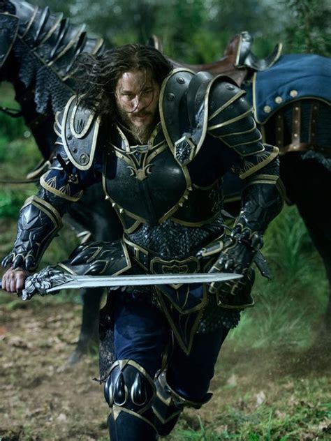 Meet The Warcraft Warriors Travis Fimmel Goes To Battle As Lothar