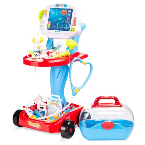 Best Choice Products Play Doctor Kit For Kids Pretend Medical Station