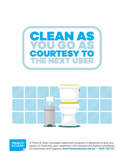 Clean The Toilet Poster Goresan