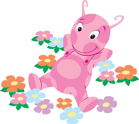 Image The Backyardigans Uniqua With Flowers Nickelodeon Nick Jr