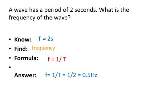 How To Calculate Frequency Of A Wave Equation Haiper