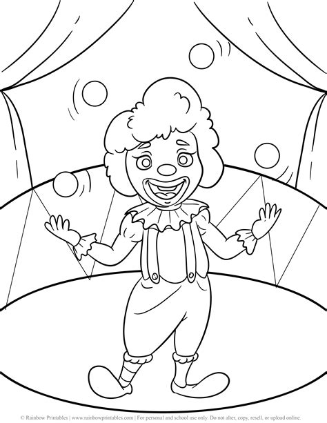 26 Best Ideas For Coloring Cute Clown Coloring Pages