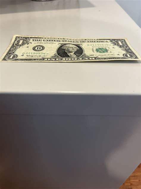 Rare 1963 Star Note Dollar Bill (D01150534) | eBay