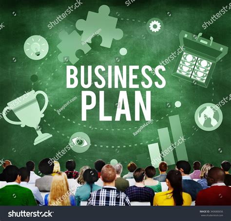 Business Plan Planning Mission Guidelines Concept Stock Photo 340680656