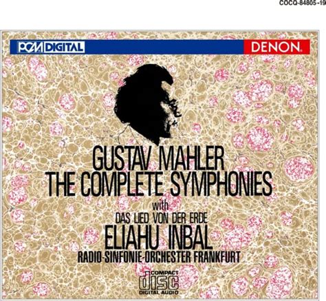 Eliahu Inbal Gustav Mahler The Complete Symphonies 15 Cd Box Set Denon Japan 116 28 Picclick