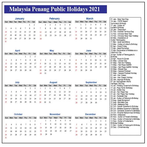 Kuala Lumpur Public Holidays 2023 Zohal