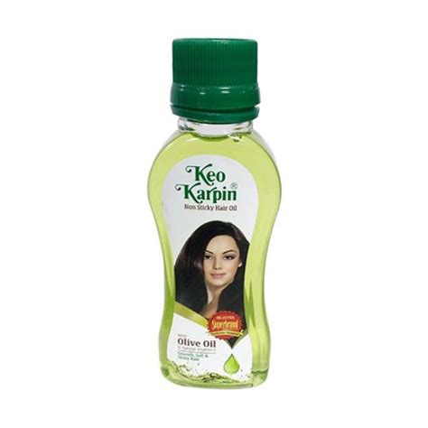 Producing the skin conditioning action; Buy Keo Karpin Hair Oil Non Sticky With Olive Oil 100 Ml ...