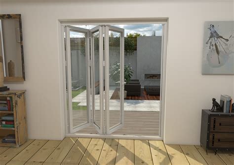 Part Q 1800mm White Aluminium Bifold Doors 3 Right Aluminium Bifold Door